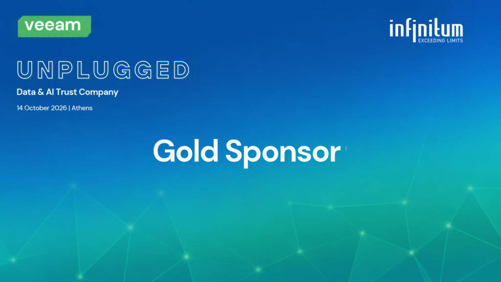 Infinitum Joins Veeam Unplugged Athens as Gold Sponsor